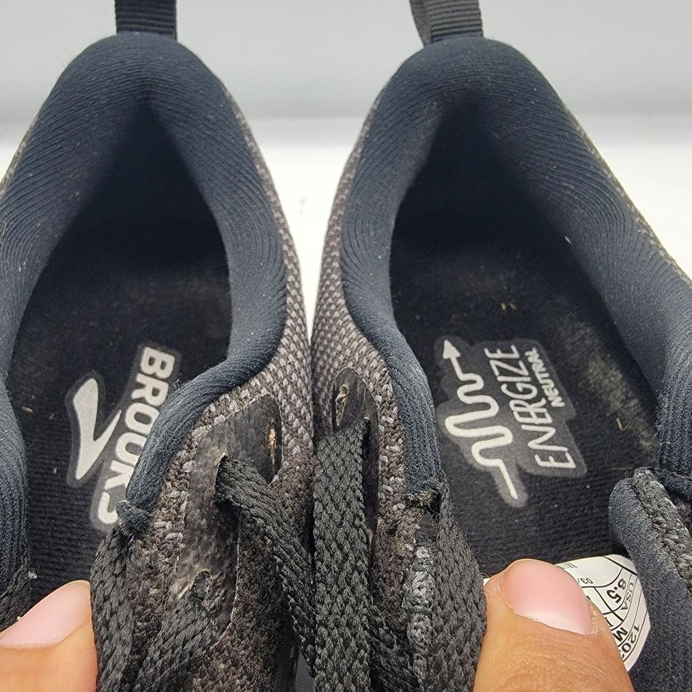 Brooks Revel 5 Womens 8.5 Black Shoes Running Walking Black Comfort 1203611B036 - Picture 11 of 13